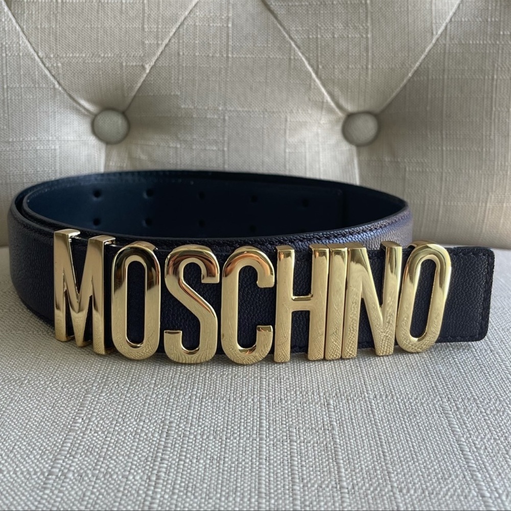 Moschino Gold Belt